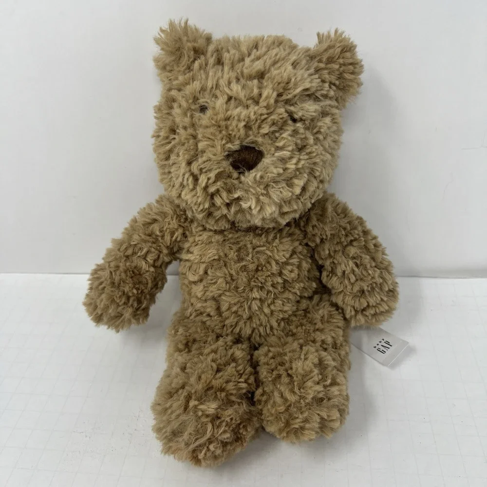 Baby GAP Brannan Teddy Bear Brown 12 Inch Plush Stuffed Animal Lovey‎ Soft Toy